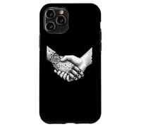 Human AI Robot Handshake Artificial Intelligence Engineer Case for iPhone 11 Pro