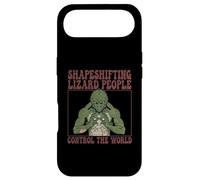 Human Alien Illuminati Conspiracy Theory Shapeshifting UFO Case for iPhone Air