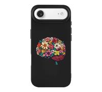 Human Anatomy Brain Colorful Brain Cute Phone Case Compatible for iPhone 17/Air/Pro/Pro Max Slim Fit Shockproof TPU Phone Cover