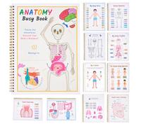 Human Anatomy Busy Book for Kids: Unlock the Secrets of the Human Body