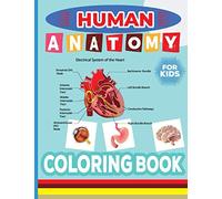 Human Anatomy Coloring Book For Kids: A visual analogy guide to human anatomy bone flashcards coloring book for toddlers study guide coloring ... & girls the good and the beautiful curriculum