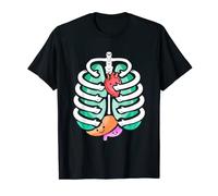 Human Anatomy Costume Halloween T-Shirt