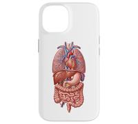 Human Anatomy Internal Organs Biology Art Case for iPhone 14