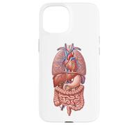 Human Anatomy Internal Organs Biology Art Case for iPhone 15