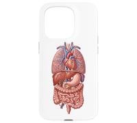 Human Anatomy Internal Organs Biology Art Case for iPhone 15 Pro
