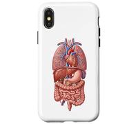 Human Anatomy Internal Organs Biology Art Case for iPhone X/XS