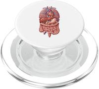 Human Anatomy Internal Organs Biology Art PopSockets PopGrip for MagSafe