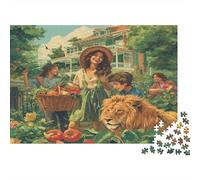 Human And Nature 1000 Piece Jigsaw Puzzles for Adults Featuring Artistic Design Jigsaws for Adults As A Mind Relaxation Puzzle for Holiday Activity 38x26cm/1000pcs