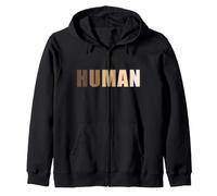 Human Anti Racism Black Lives Matter History Month Equality Zip Hoodie