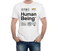 Human Being Mens T-Shirt White