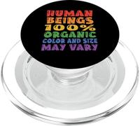 Human Beings 100% Organic Colors And Sizes May Vary Divers PopSockets PopGrip for MagSafe
