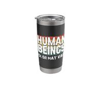 Human Beings Color May Vary Fun Eracism Anti-Racism Equality Stainless Steel Insulated Tumbler