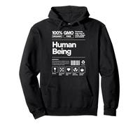 Human Beings Colors May Vary, 100% organic, funny Pullover Hoodie