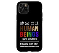 Human Beings Colors May Vary Black Lives Matter BLM Pride Case for iPhone 11 Pro