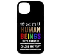 Human Beings Colors May Vary Black Lives Matter BLM Pride Case for iPhone 13