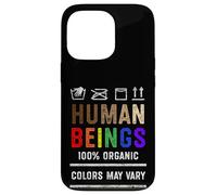 Human Beings Colors May Vary Black Lives Matter BLM Pride Case for iPhone 13 Pro