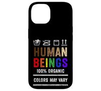 Human Beings Colors May Vary Black Lives Matter BLM Pride Case for iPhone 14
