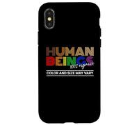 Human Beings Colors May Vary Equality Diversity Pride Case for iPhone X/XS