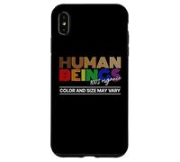 Human Beings Colors May Vary Equality Diversity Pride Case for iPhone XS Max
