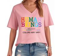 Human Beings Colors May Vary Human Rights Equality Shirt, Humans Rights T-Shirt, Unisex LGBT Shirts V Neck