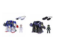 Human Body Butt Buster, White Gunbomber & Black Zunk Crusher, Set of 2
