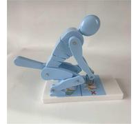 Human Body Correct Lifting Model, Lumbar Spine Protection Model, Correct Posture & Lumbar Spine Protection For Fitness And Training, Posture Correction(Blue)