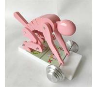 Human Body Correct Lifting Model, Weight Lifting Spine Force Demonstration Model, Correct Posture & Lumbar Spine Protection Teaching Tool, For Posture Correction(Pink)