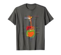 Human Body Digestive System Gastrointestinal Tract Anatomy T-Shirt