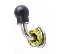 Human Body Electrostatic Releaser,Wall Mounted Touch Type Human Body Static Eliminator,Explosion Proof Voice Broadcast Human Static Remover Ball