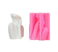 Human Body Flower Pots Mold Epoxy Resin Molds Pen Holder Holder Cement Planter Silicone Home Decorations Flowerpot Molds for Concrete