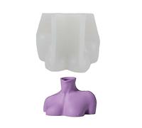Human Body Half-Body Silicone Mold Succulents Concrete Flower Pot Vase Plaster Cement Clay Mold Holder Flower Pot Molds for Resin Casting