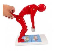 Human Body Lifting Model for Posture Training, Interactive Spine Force Demonstration for Gym School Workout