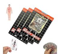 Human Body Playing Cards,Unique Transparent 3D Image of The Human Anatomy Playing Cards,2025 New The Poker for Magic Games,Educational Gift for Card Collectors (3PCS)