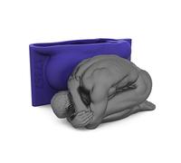 Human Body Silicone Mold Portrait Plaster Fondant for Ideal for Kid Adult Painter Molds for Resin Casting Resin for Chocolate Baking
