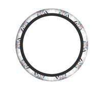 (Human Brain) Car Steering Wheel Cover, Universal Fit Anti-Slip Protector For Auto, Sedans, Suvs, Trucks & Atvs