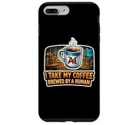 Human Brewed Coffee Enthusiast Statement Case for iPhone 7 Plus/8 Plus