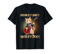 Human By Chance Sigma By Choice Cool Funny Sigma Cat Meme T-Shirt