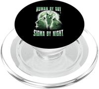 Human By Day Sigma By Night PopSockets PopGrip for MagSafe