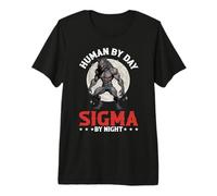 Human by Day Sigma by Night Premium T-Shirt