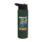 Human By Day Sigma By Night Stainless Steel Insulated Water Bottle