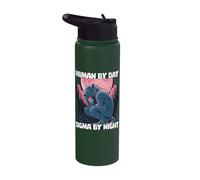 Human by Day Sigma by Night Stainless Steel Insulated Water Bottle