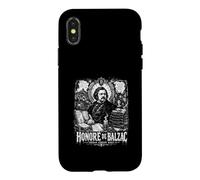 Human Comedy Rises Honore De Balzac French Novelist Case for iPhone X/XS
