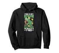 Human Costume I'm Really A T Rex Funny Halloween Pullover Hoodie