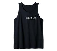 Human Design Chart Personality System Energy Types Blueprint Tank Top