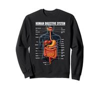 Human Digestive System Anatomy Biology Science Education Sweatshirt