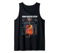 Human Digestive System Anatomy Biology Science Education Tank Top