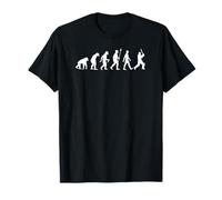 Human evolution T-shirt, Cricket Player version T-Shirt