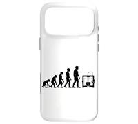 Human Evolution To 3D Printer Maker Humor Printing Lover Art Case for iPhone 17 Pro Max