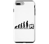 Human Evolution To 3D Printer Maker Humor Printing Lover Art Case for iPhone 7 Plus/8 Plus