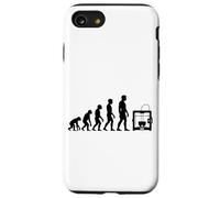 Human Evolution To 3D Printer Maker Humor Printing Lover Art Case for iPhone SE (2020) / 7/8